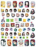 Nail Stickers Anime Cartoon Squares WG-914