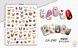 Nail Stickers Dog CA-240