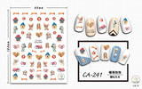 Nail Stickers Dog CA-241