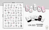 Nail Stickers Cartoon CA-325