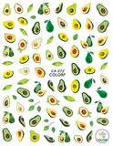 Nail Stickers Avocado CA-572